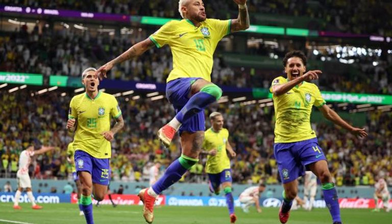 لقطة من إحدى مواجهات منتخب البرازيل