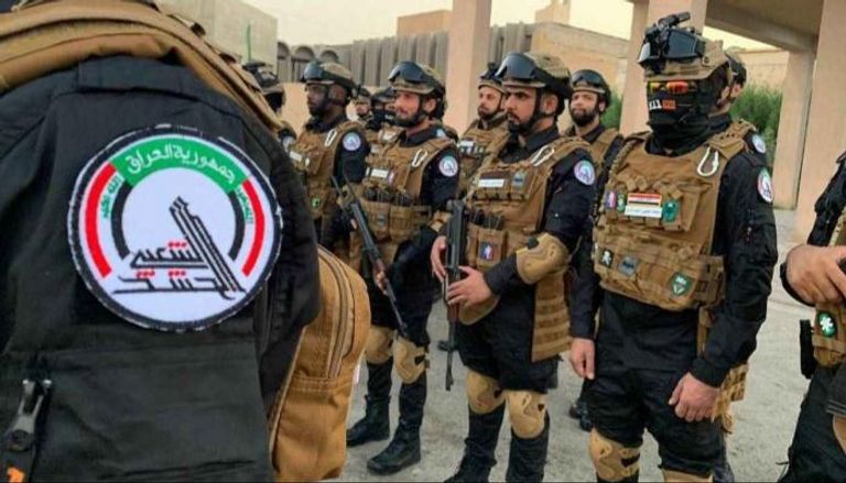 عناصر من الحشد الشعبي
