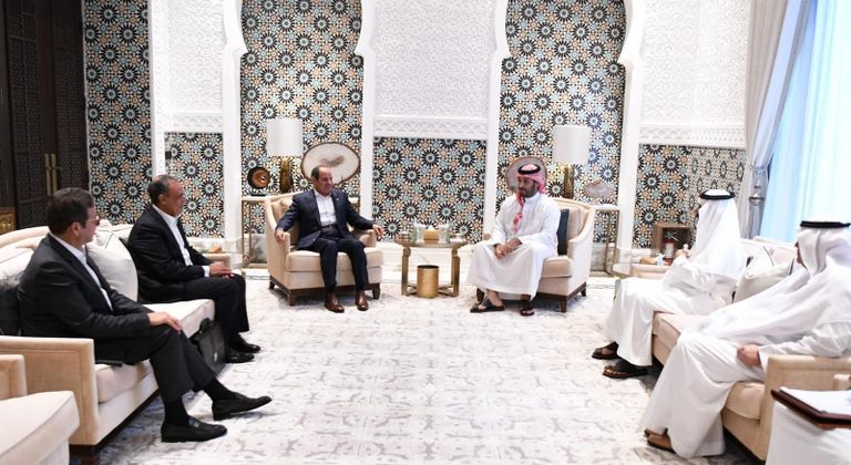 الأمير محمد بن سلمان والرئيس عبدالفتاح السيسي- أرشيفية