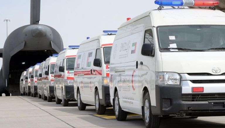المساعدات الإماراتية إلى غزة
