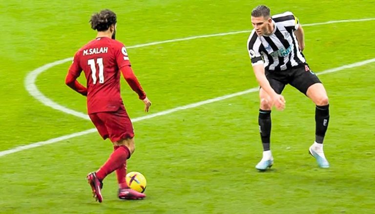محمد صلاح محمد صلاح ضد نيوكاسل