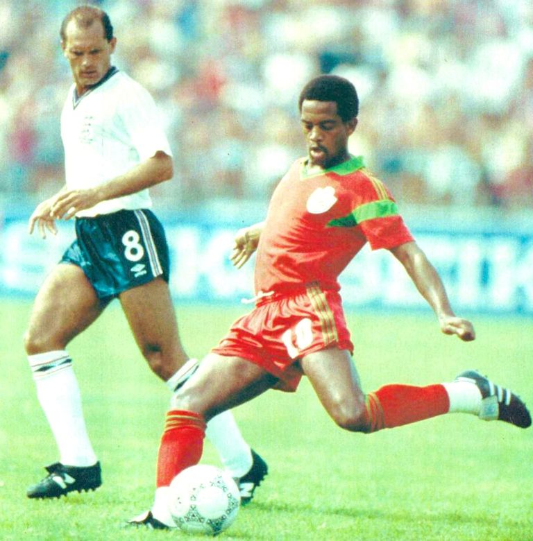 محمد التيمومي في كأس العالم 1986 محمد التيمومي أسطورة الكرة المغربية