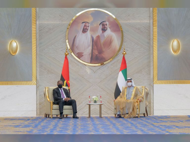 الشيخ محمد بن زايد آل نهيان  يبدأ «زيارة دولة» إلى أنغولا