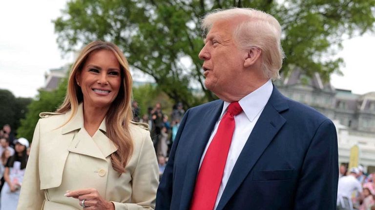 ترامب وميلانيا