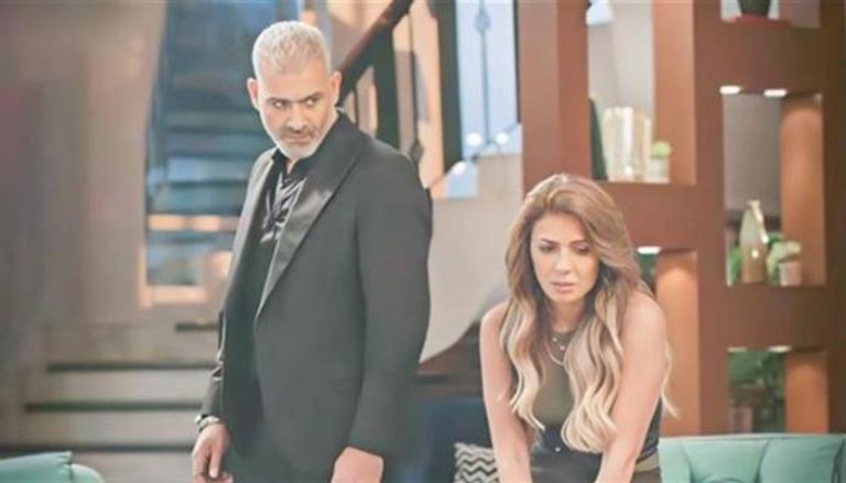 مشهد من مسلسل أزمة ثقة