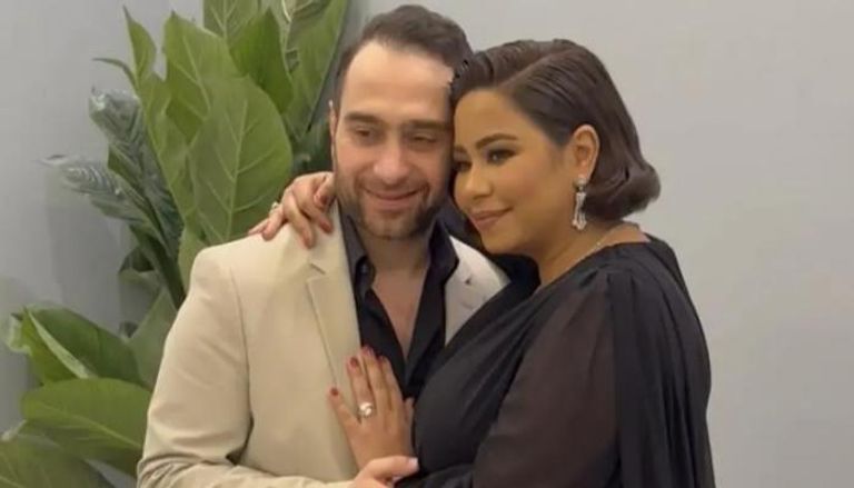 شيرين عبدالوهاب رفقة حسام حبيب