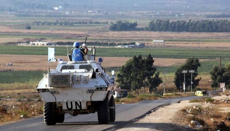 مدرعة تابعة لقوات يونيفيل جنوب لبنان
