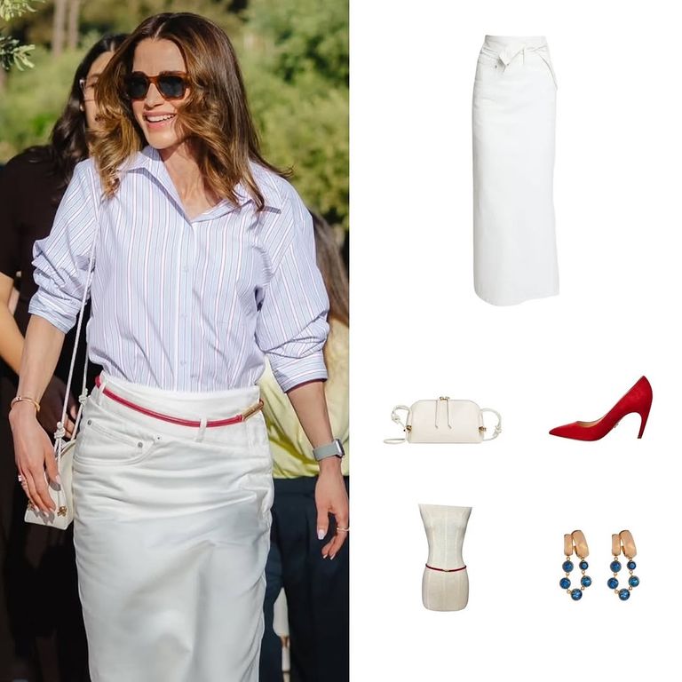 الملكة رانيا والأميرة إيمان