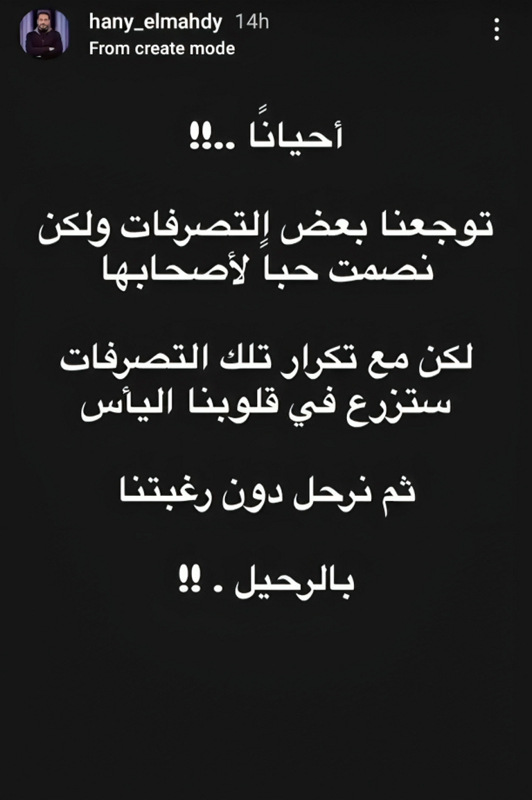 المخرج التلفزيوني المصري هاني المهدي
