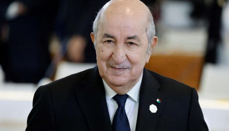 الرئيس الجزائري عبدالمجيد تبون