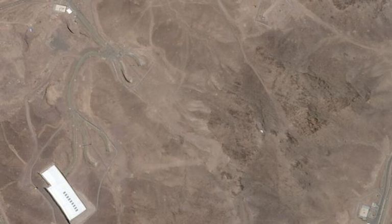 موقع «موجدة» - صورة بالأقمار الاصطناعية