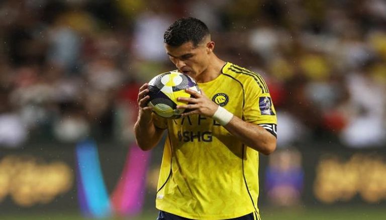 كريستيانو رونالدو نجم النصر السعودي