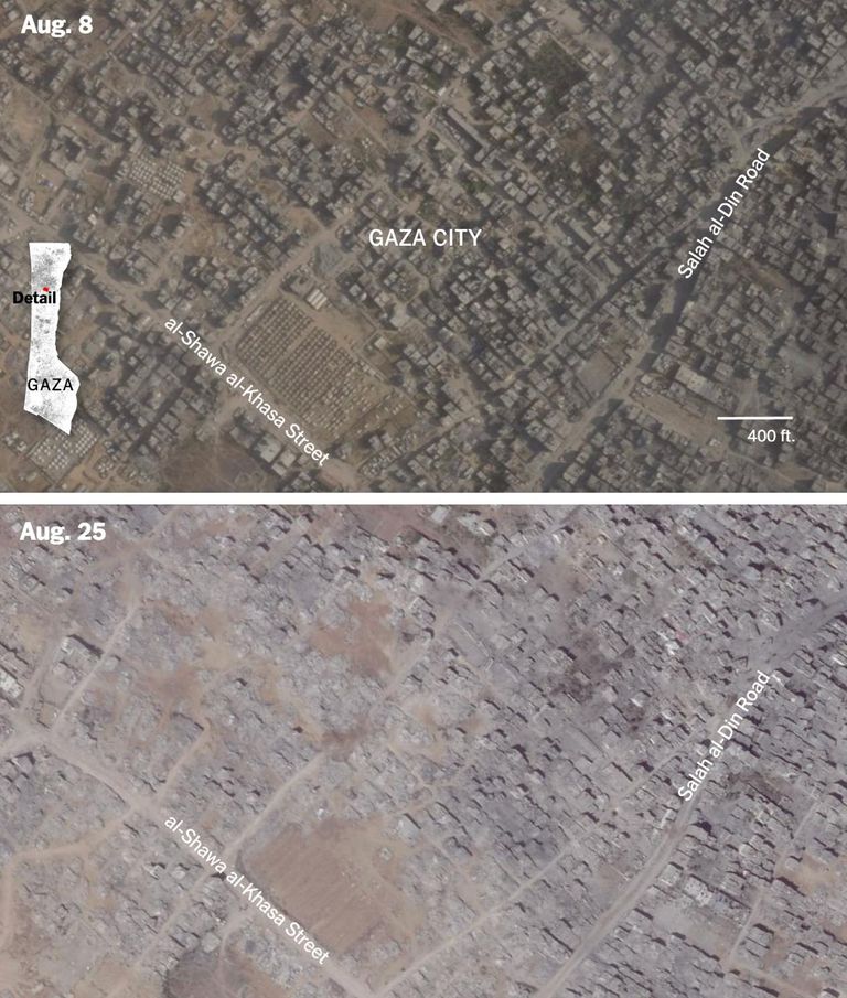 دبابات إسرائيلية في محيط مدينة غزة