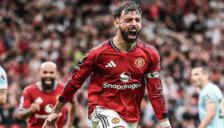 برونو فرنانديز قائد مانشستر يونايتد