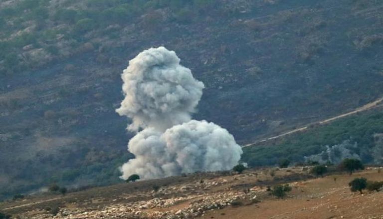 ضربة إسرائيلية سابقة على جنوب لبنان