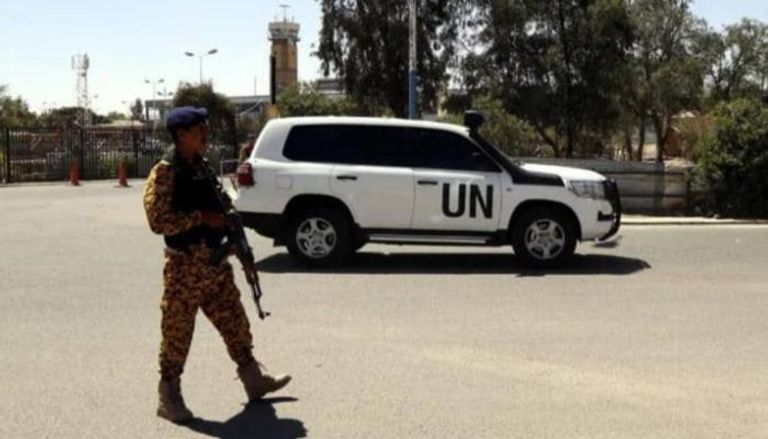مركبة أممية في صنعاء