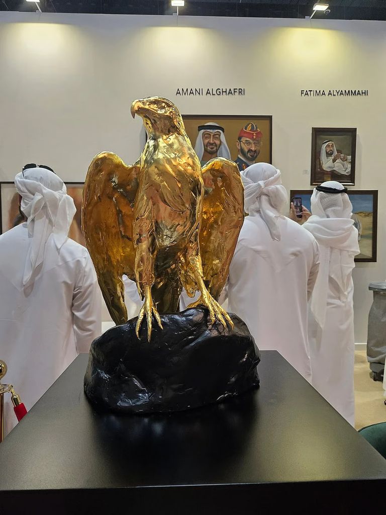 الإبداع في معرض أبوظبي للصيد والفروسية