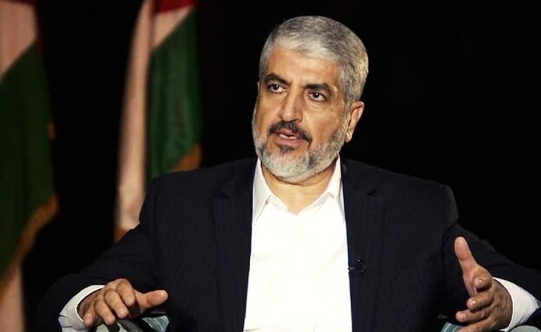 خالد مشعل وموسى أبو مرزوق القياديان في حماس