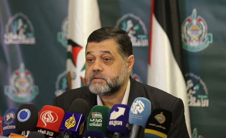 خالد مشعل وموسى أبو مرزوق القياديان في حماس