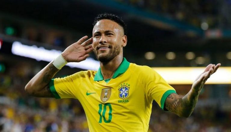 نيمار بقميص منتخب البرازيل