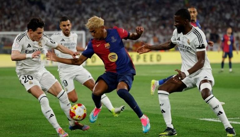 برشلونة وريال مدريد
