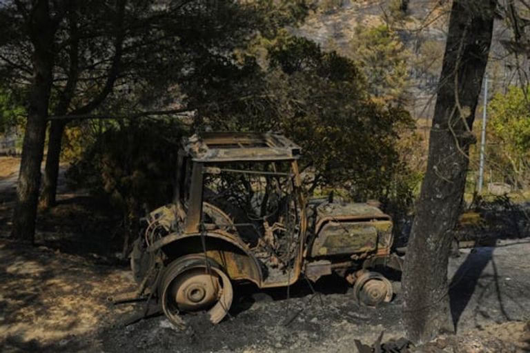 حرائق الغابات تتسع في أوروبا