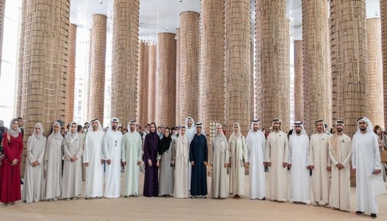 جانب من الفعالية في جناح دولة الإمارات بمعرض إكسبو أوساكا 2025