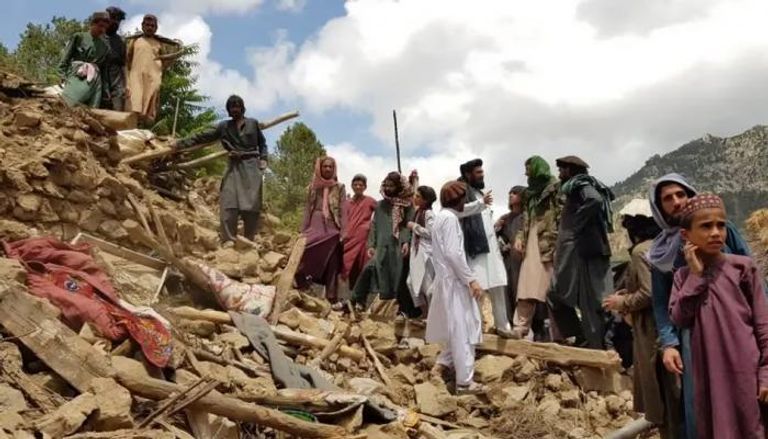 زلزال أفغانستان