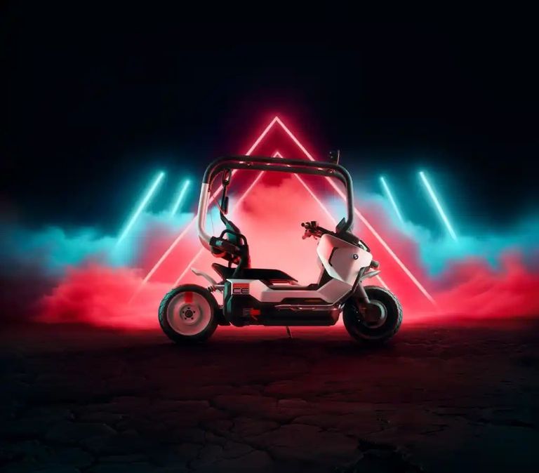 الدراجة الجديدة BMW Motorrad Vision CE