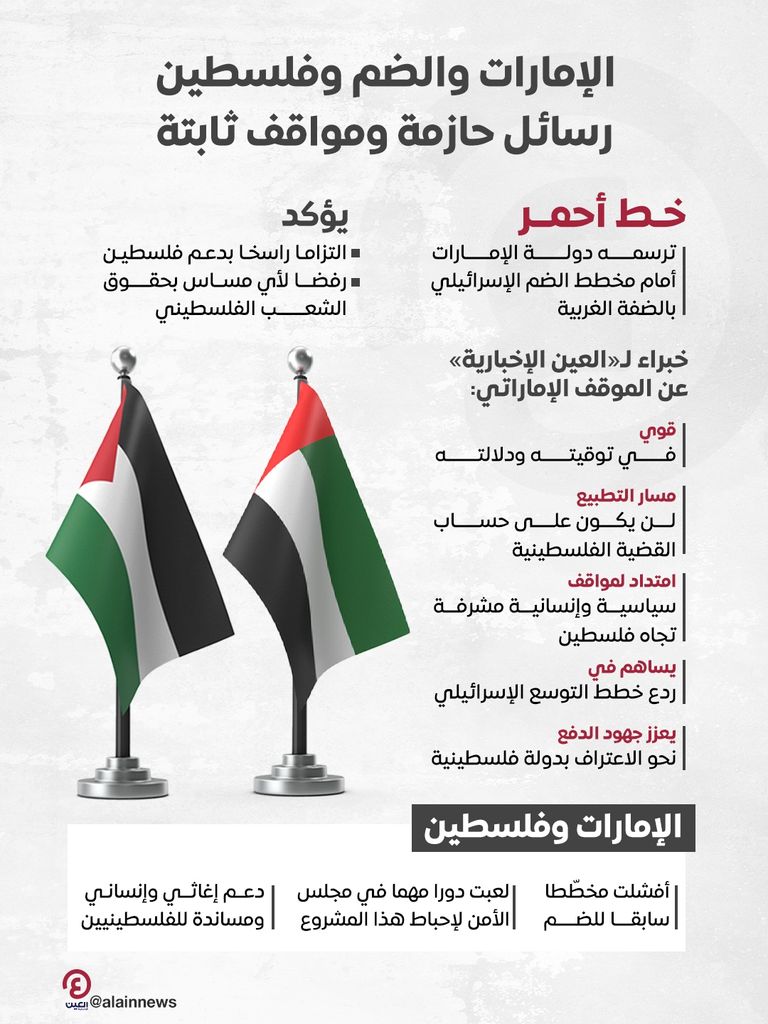 الدعم الإماراتي لفلسطين لم يتوقف يوما