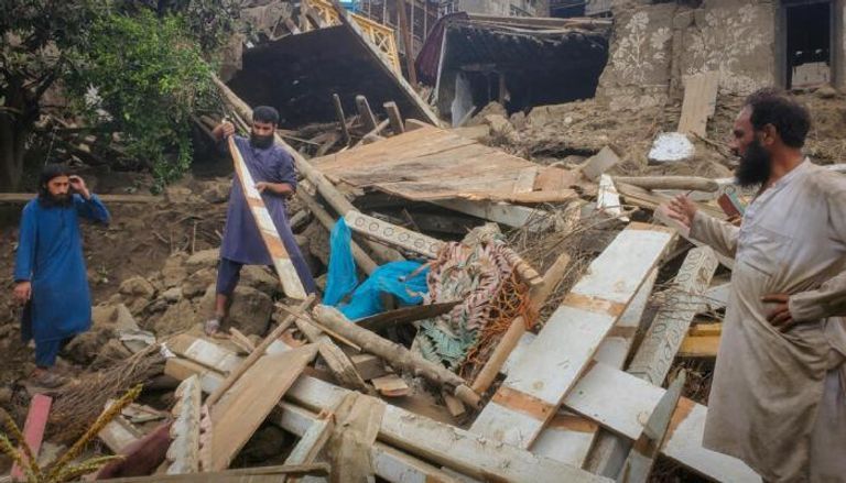 آثار زلزال أفغانستان