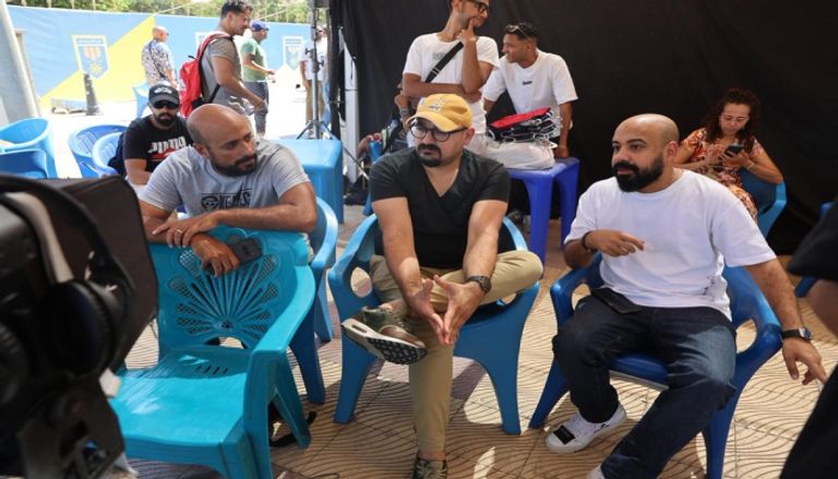 كواليس مسلسل بطل العالم كواليس مسلسل بطل العالم