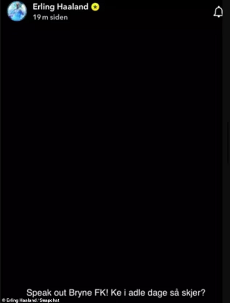 تغريدة إيرلينغ هالاند النرويجي إيرلينغ هالاند