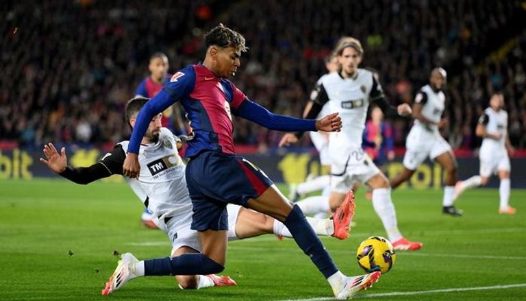 برشلونة وفالنسيا