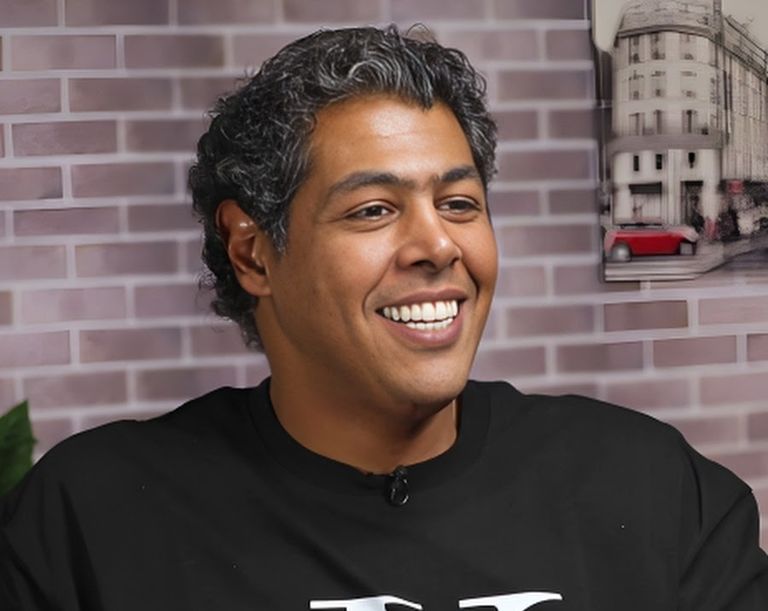 عادل إمام مع نجله رامي
