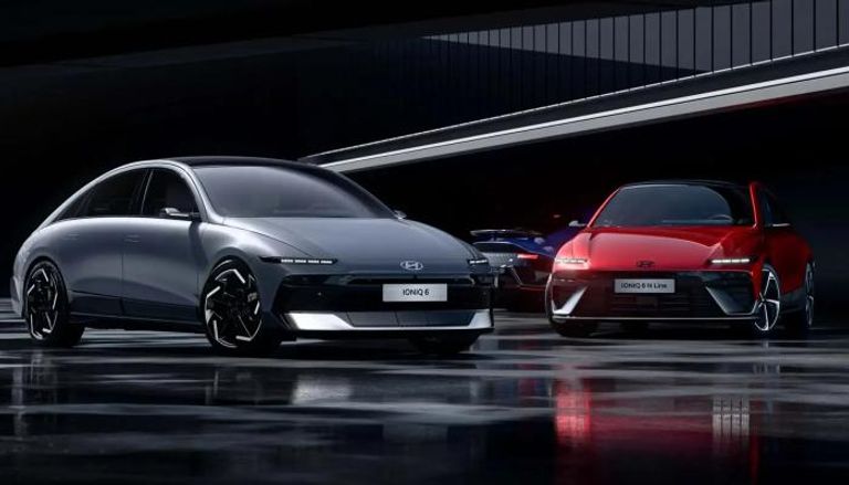 سيارة Hyundai Ioniq 6 الكهربائية