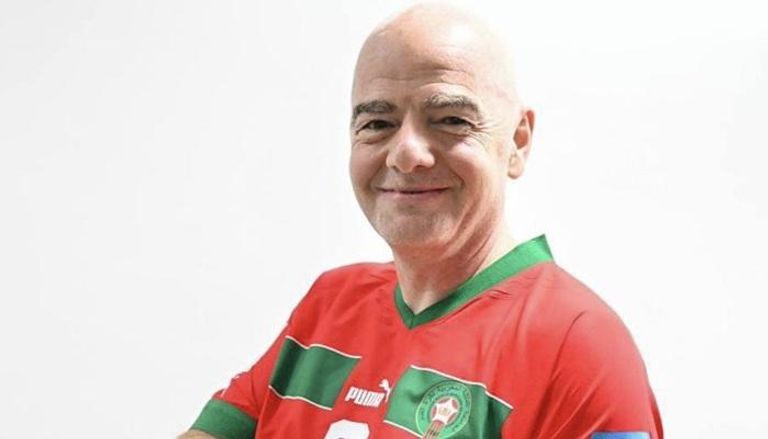 جياني إنفانتينو رئيس الاتحاد الدولي لكرة القدم "فيفا"