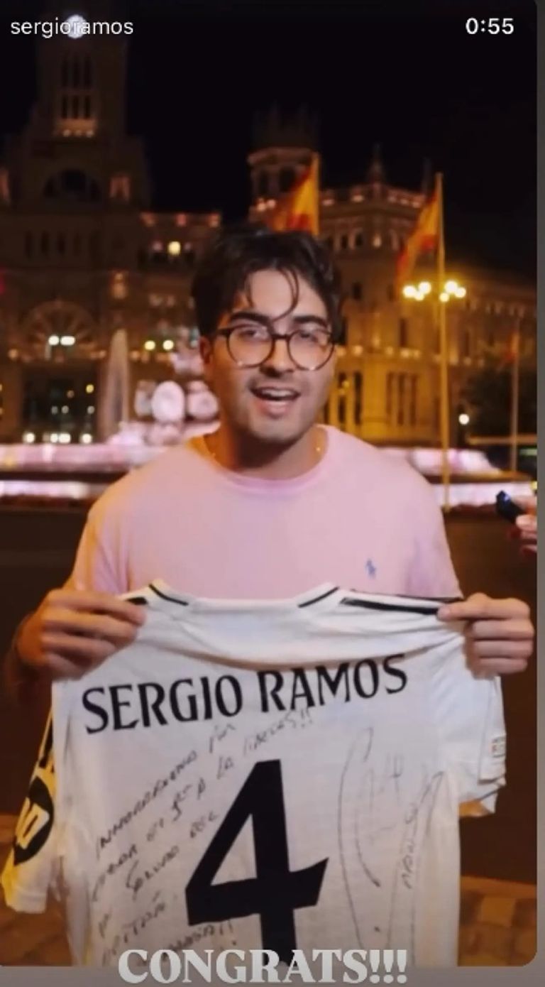 قميص سيرخيو راموس