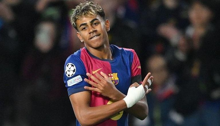 لامين يامال نجم برشلونة