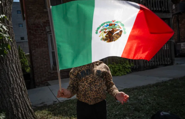 احتفالات في شيكاغو بيوم الاستقلال المكسيكي