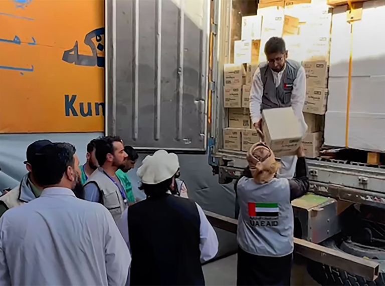 مساعدات طبية إماراتية لتعزيز قدرة القطاع الصحي في أفغانستان