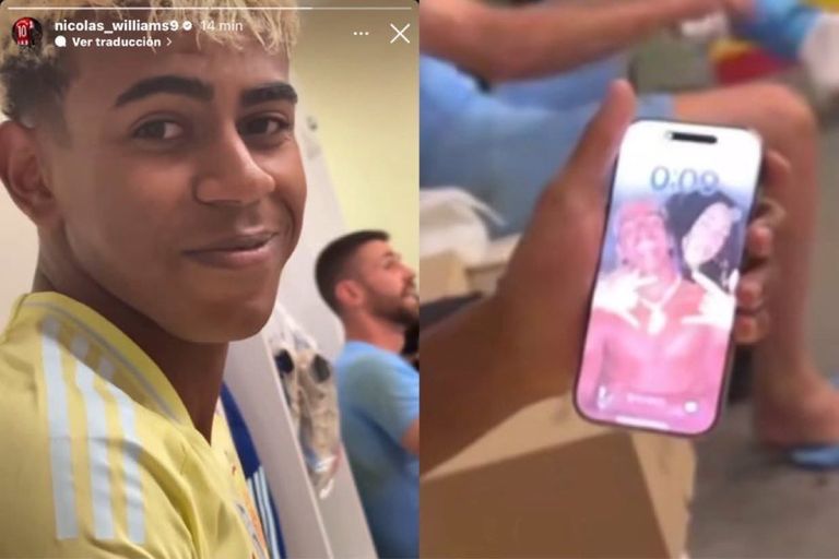 لامين يامال ونيكي نيكول لامين يامال نجم منتخب إسبانيا الواعد