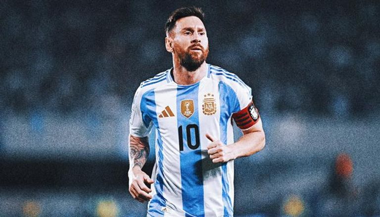 ليونيل ميسي قائد منتخب الأرجنتين