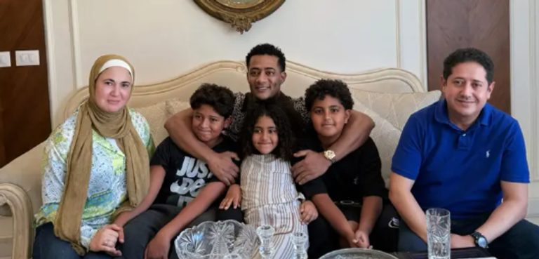 محمد رمضان ونجله