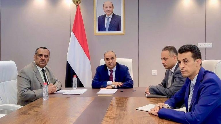 جانب من إطلاق خطة تنمية حضرموت