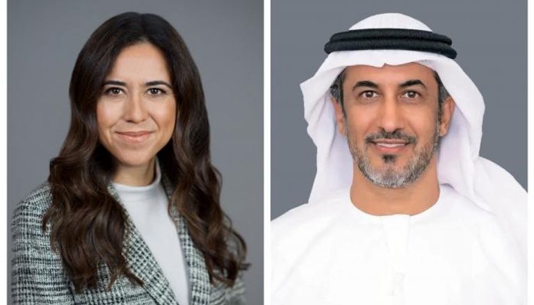 وزيرا الدولة سعيد الهاجري ولانا نسيبة