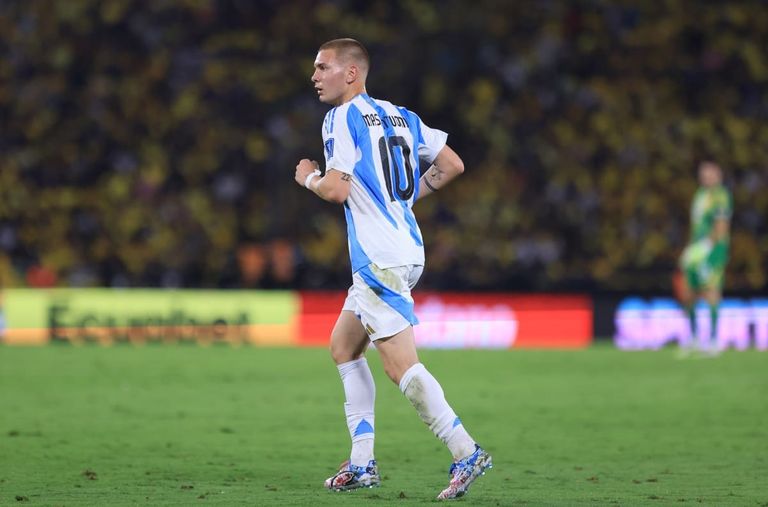 فرانكو ماستانتونو بقميص منتخب الأرجنتين