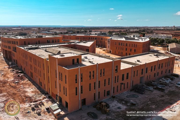 آثار إعصار دانيال في ليبيا