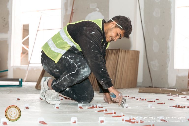 آثار إعصار دانيال في ليبيا