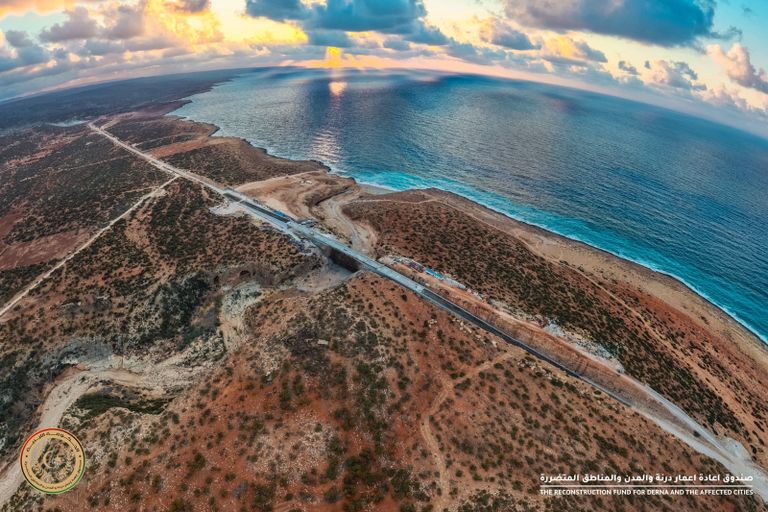 آثار إعصار دانيال في ليبيا